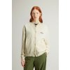 MIKINA WOOLRICH CLASSIC FLEECE BOMBER WHITE MIKINA WOOLRICH CLASSIC FLEECE BOMBER WHITE