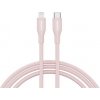 Canyon CLNM60SC10, 1 m kábel, USB-C / Lightning, MFi Apple schválený, 60 W, 480 Mbps, silikónový, ružový CNS-CLNM60SC10PS Canyon CLNM60SC10, 1 m kábel, USB-C / Lightning, MFi Apple schválený, 60 W, 480 Mbps, silikónový, ružový CNS-CLNM60SC10PS