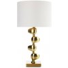 Dekoračná lampa GINA 01 biela / zlatá Dekoračná lampa GINA 01 biela / zlatá