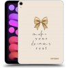 Picasee silikónový čierny obal pre Apple iPad mini 2021 6. gen Golden Dream