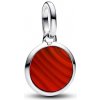 Pandora Strieborný prívesok s červeným Murano sklom Me 793389C01 Pandora Strieborný prívesok s červeným Murano sklom Me 793389C01