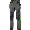 Nohavice CXS NAOS pánske, šedo-čierne, HV žlté doplnky Velikost: 62 Nohavice CXS NAOS pánske, šedo-čierne, HV žlté doplnky Velikost: 62