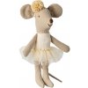 Maileg Myška malá sestra Ballerina Off white Maileg Myška malá sestra Ballerina Off white