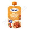 Sunar Kapsička Špagety boloňská omáčka 6m+ 120g Sunar Kapsička Špagety boloňská omáčka 6m+ 120g
