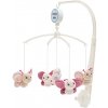 Kolotoč nad postieľku Baby Mix Motýl rozovy Kolotoč nad postieľku Baby Mix Motýl rozovy