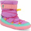 Affenzahn Snow Boot Vegan Purple Owl zimné barefoot topánky