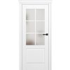 ERKADO Biele interiérové dvere Peonia 2 (UV Lak) - Výška 210 cm 70/210 cm