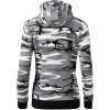 Karate EKG - Mikina dámska trendy zipper s kapucňou - L ( Šedý maskáč ) Karate EKG - Mikina dámska trendy zipper s kapucňou - L ( Šedý maskáč )