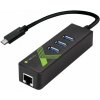 Techly IDATA USB-ETGIGA-3C2 USB-C na RJ45 Gigabit sieťová karta/adaptér, 3x USB 3.0 hub (IDATA USB-ETGIGA-3C2) Techly IDATA USB-ETGIGA-3C2 USB-C na RJ45 Gigabit sieťová karta/adaptér, 3x USB 3.0 hub (IDATA USB-ETGIGA-3C2)