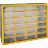 Organizér na stenu Strend Pro SBx3045-C, 24 zásuviek, 50x16x39 cm, max. 28 kg Organizér na stenu Strend Pro SBx3045-C, 24 zásuviek, 50x16x39 cm, max. 28 kg