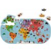 Detská skladačka do vane Janod - mapa sveta uni Detská skladačka do vane Janod - mapa sveta uni