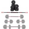 Cementový činkový set inSPORTline CEMBAR 40 3-40kg Cementový činkový set inSPORTline CEMBAR 40 3-40kg