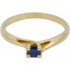 Adanito ZSK505 Zlatý prsteň so safírom