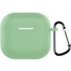 AppleKing ochranný silikónový obal s karabínou pre AirPods 4 - zelený - možnosť vrátiť tovar ZADARMO do 30tich dní AppleKing ochranný silikónový obal s karabínou pre AirPods 4 - zelený - možnosť vrátiť tovar ZADARMO do 30tich dní