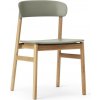 Normann Copenhagen Stolička Herit Chair – pastelová zelená/dub Normann Copenhagen Stolička Herit Chair – pastelová zelená/dub