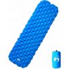 vidaXL Nafukovací matrac modrý 58x190 cm