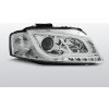 TUNING-TEC Predné svetlá, AUDI A3 8P, 2003-2008, LED TUBE LIGHTS CHROM