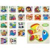CreativeToys Drevené puzzle – rôzne druhy CreativeToys Drevené puzzle – rôzne druhy