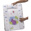 OKT Detská prebaľovacia podložka v bielej farbe s motívom Hippo - 70 x 50 x 5 cm OKT Detská prebaľovacia podložka v bielej farbe s motívom Hippo - 70 x 50 x 5 cm