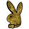 Playboy I love gold králiček 55