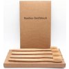 Biomed Eco friendly Bambusový zubní kartáček 4 ks - Khaki Biomed Eco friendly Bambusový zubní kartáček 4 ks - Khaki