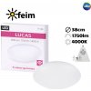 RABALUX 71134 Lucas stropné svietidlo so senzorom LED D380mm 24W/1750lm 4000K IP44 biela RABALUX 71134 Lucas stropné svietidlo so senzorom LED D380mm 24W/1750lm 4000K IP44 biela