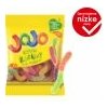 JOJO Kyslé dážďovky želé cukríky s ovocnými príchuťami 80 g JOJO Kyslé dážďovky želé cukríky s ovocnými príchuťami 80 g