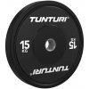 Kotouč Bumper Plate TUNTURI Platinum 15 kg Černý, pogumovaný, 50 mm Kotouč Bumper Plate TUNTURI Platinum 15 kg Černý, pogumovaný, 50 mm