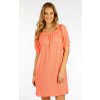 Dámske šaty s krátkym rukávom 5F006 LITEX lososová L Dámske šaty s krátkym rukávom 5F006 LITEX lososová L