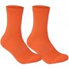 POC Fluo Sock Fluorescent PC651429050 Orange - POC Fluo ponožky fluorescenčná oranžová vel. S