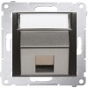 CB Elektro Kryt zásuvky tel/dát. 1xRJ12/RJ45 pre keystone, šikmá antracit metal. SIMON54Pre (simon) CB Elektro Kryt zásuvky tel/dát. 1xRJ12/RJ45 pre keystone, šikmá antracit metal. SIMON54Pre (simon)