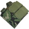 GUARDER Sumka na dva zásobníky pro P90, AK, woodland GUARDER Sumka na dva zásobníky pro P90, AK, woodland