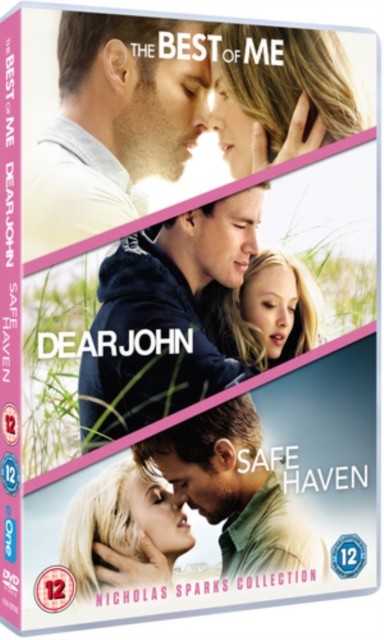 Nicholas Sparks Triple: Dear John/Safe Haven/The Best of Me DVD
