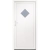 Vchodové dvere plastové vedľajšie A150 98 Ľ, biele Vchodové dvere plastové vedľajšie A150 98 Ľ, biele