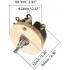Potenciometer BC1-50W 150 Ohm, 150R Potenciometer BC1-50W 150 Ohm, 150R