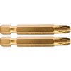 hrot křížový pozidriv, sada 2ks, PZ 3x50mm,titan. úprava, S2 hrot křížový pozidriv, sada 2ks, PZ 3x50mm,titan. úprava, S2