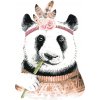 ZUTY Maľovanie podľa čísel - BOHO PANDA Rámovanie: bez rámu a bez vypnutia plátna, Rozmer: 80x100 cm ZUTY Maľovanie podľa čísel - BOHO PANDA Rámovanie: bez rámu a bez vypnutia plátna, Rozmer: 80x100 cm