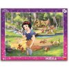Puzzle 40 deskové Sněhurka a zvířátka