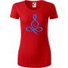 Yoga - lotus modrý (Moňas) - Dámske tričko z organickej bavlny Origin (GOTS) - 2XL ( Červená ) Yoga - lotus modrý (Moňas) - Dámske tričko z organickej bavlny Origin (GOTS) - 2XL ( Červená )