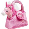 Small Foot Jednorožec v kabelce Růžový 22 x 6 x 21 cm
