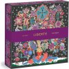 GALISON Čtvercové puzzle Liberty: Vánoční strom života 500 dílků GALISON Čtvercové puzzle Liberty: Vánoční strom života 500 dílků