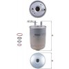 Palivový filter MAHLE KL 752/2D Palivový filter MAHLE KL 752/2D
