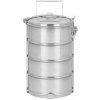 Obedár MagicHome SS682, nerez, 4x 1200 ml, 16,8x32,6 cm Obedár MagicHome SS682, nerez, 4x 1200 ml, 16,8x32,6 cm