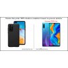 Púzdro Luxria Premium pre Huawei - Čierne (Liquid Silicone & Soft Touch) pre Huawei: P30 lite Púzdro Luxria Premium pre Huawei - Čierne (Liquid Silicone & Soft Touch) pre Huawei: P30 lite