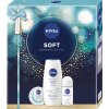 Nivea darčeková sada Box Soft Trio 2025 Soft krém 100 ml, sprchovací gél 250 ml, antiperspirant 50 ml Nivea darčeková sada Box Soft Trio 2025 Soft krém 100 ml, sprchovací gél 250 ml, antiperspirant 50 ml