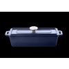 Grand feu Modrý smaltovaný liatinový pekáč s vekom Grand feu Modrý smaltovaný liatinový pekáč s vekom