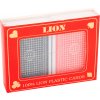 Lion 100% double plastic 2 balíky kariet Lion 100% double plastic 2 balíky kariet