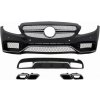 KITT Conversion Body Kit suitable for MERCEDES C-Class W205 S205 (2014-2020) C63 Design Front Bumper with Rear Diffuser and Exhaust Tips KITT Conversion Body Kit suitable for MERCEDES C-Class W205 S205 (2014-2020) C63 Design Front Bumper with Rear Diffuser and Exhaust Tips