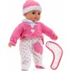 Dimian Bábika Bambolina Bebe 34 cm s 50 českými slovami ružové oblečenie Dimian Bábika Bambolina Bebe 34 cm s 50 českými slovami ružové oblečenie