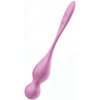 Gejšine guľôčky na cvičenie svalov Kegla Love Birds 1 ružové Satisfyer Gejšine guľôčky na cvičenie svalov Kegla Love Birds 1 ružové Satisfyer
